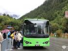 比亞迪純電動客車K9批量交付大九寨旅游集團