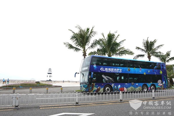 格力鈦新能源 仿古鐺鐺車 考斯特商務車 臉譜公路車 雙層觀光巴士