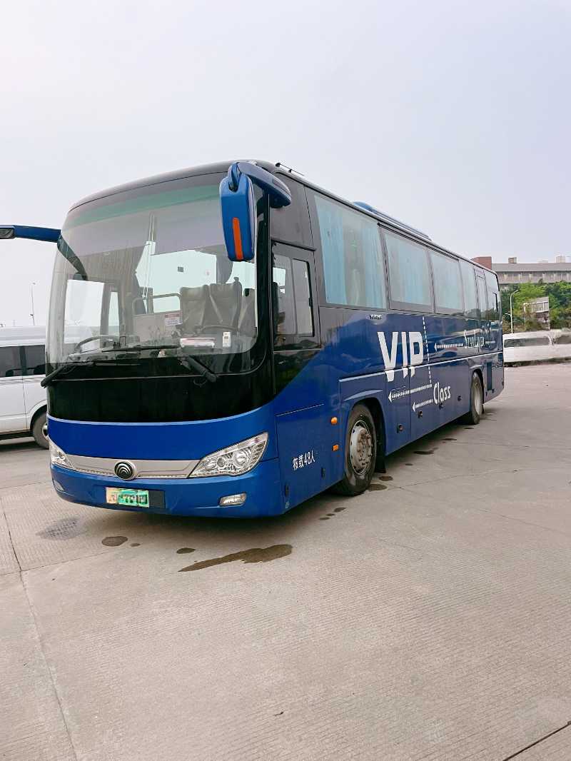  粵牌有公告有質(zhì)保48座宇通6119新能源旅游電車