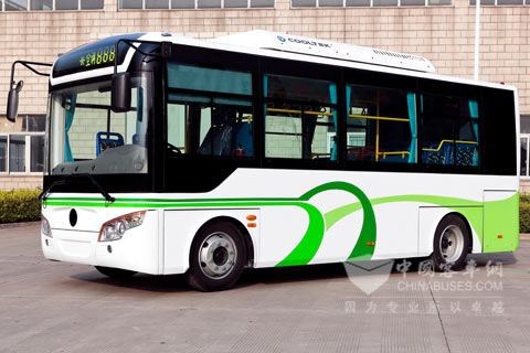 國(guó)內(nèi)首款7米純電動(dòng)客車YS6700GBEV