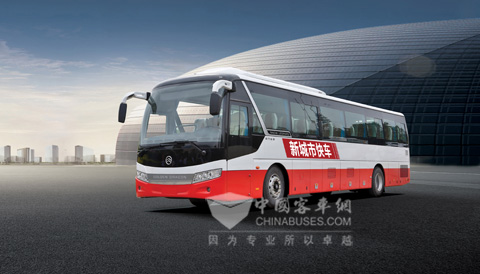 金旅XML6122JHEV85C混合動力新城市快車