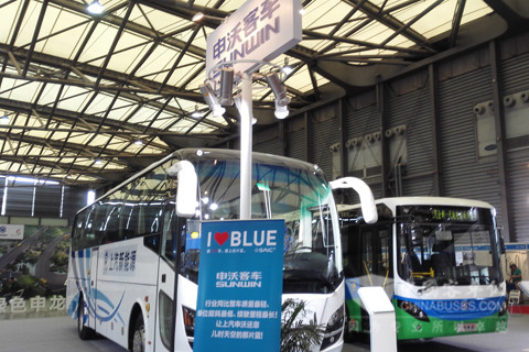 上汽申沃全新一代純電動城市客車