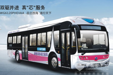 揚(yáng)子江客車WG6120PHEVAA