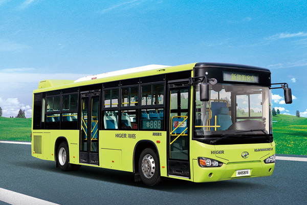 海格KLQ6109GAHEVC5CL公交車（天然氣/電混動(dòng)國五24-39座）