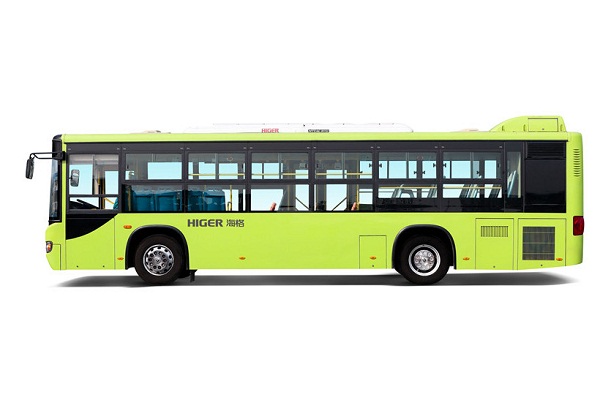 海格KLQ6109GAHEVC5E公交車（天然氣/電混動國五24-39座）