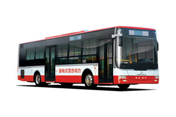 金旅XML6105JHEV85CN公交車（天然氣/電混動國五20-36座）