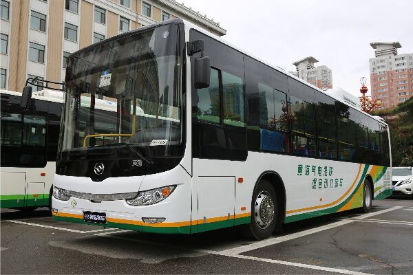 黃海DD6120CHEV1N公交車（天然氣/電混動(dòng)國(guó)五20-41座）