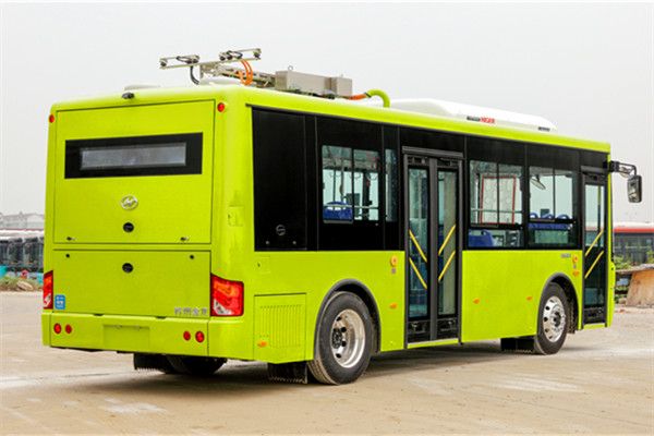 海格KLQ6850GAHEVC5K插電式公交車（天然氣/電混動(dòng)國五14-28座）