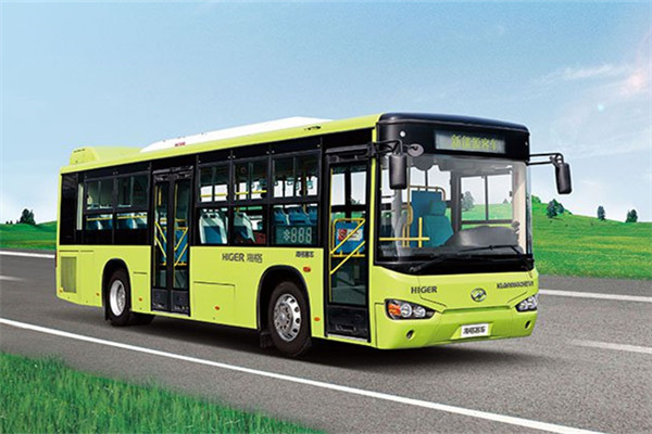 海格KLQ6109GAHEVC5K插電式公交車（天然氣/電混動國五24-39座）