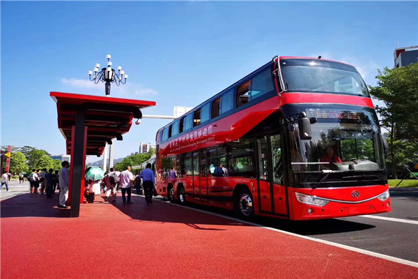 安凱HFF6110GS01DE5雙層公交車（柴油國五30-77座）