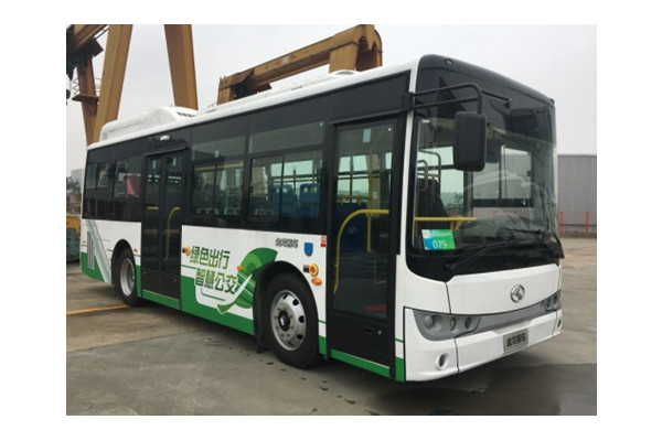 金龍XMQ6850AGCHEVD55插電式公交車（柴油/電混動國五15-30座）