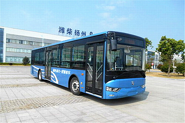 亞星YBL6128GHEV插電式公交車（柴油/電混動國五21-41座）