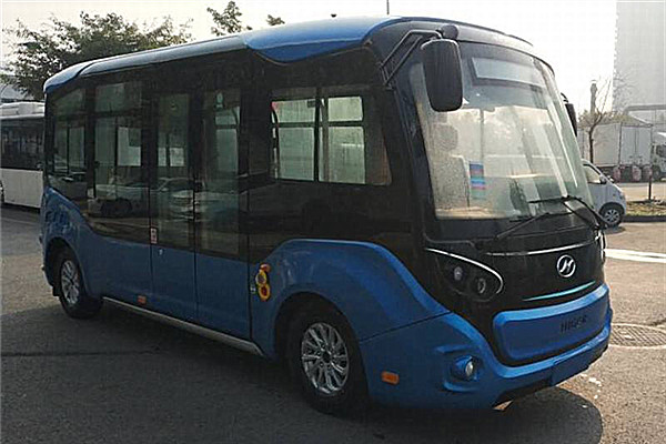 海格KLQ6606GAEVJL低入口公交車（純電動10-14座）