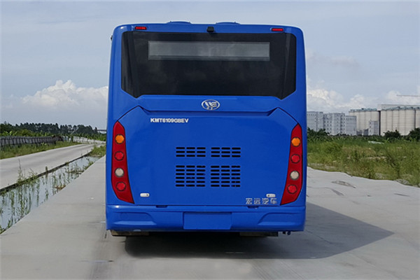 宏遠(yuǎn)KMT6109GBEV1公交車（純電動10-35座）