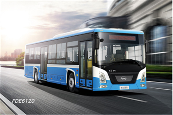 五龍F(tuán)DE6100PBABEV11低入口公交車（純電動17-37座）