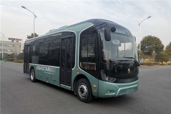 亞星JS6828GHBEV1公交車（純電動(dòng)12-29座）